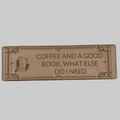 'Coffee and a Good Book' Bookmark